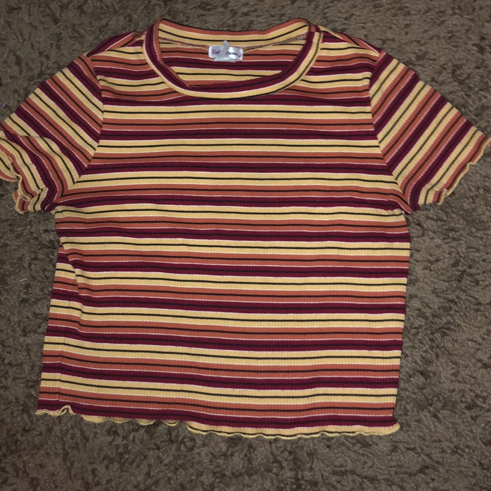 cropped lettuce shirt
